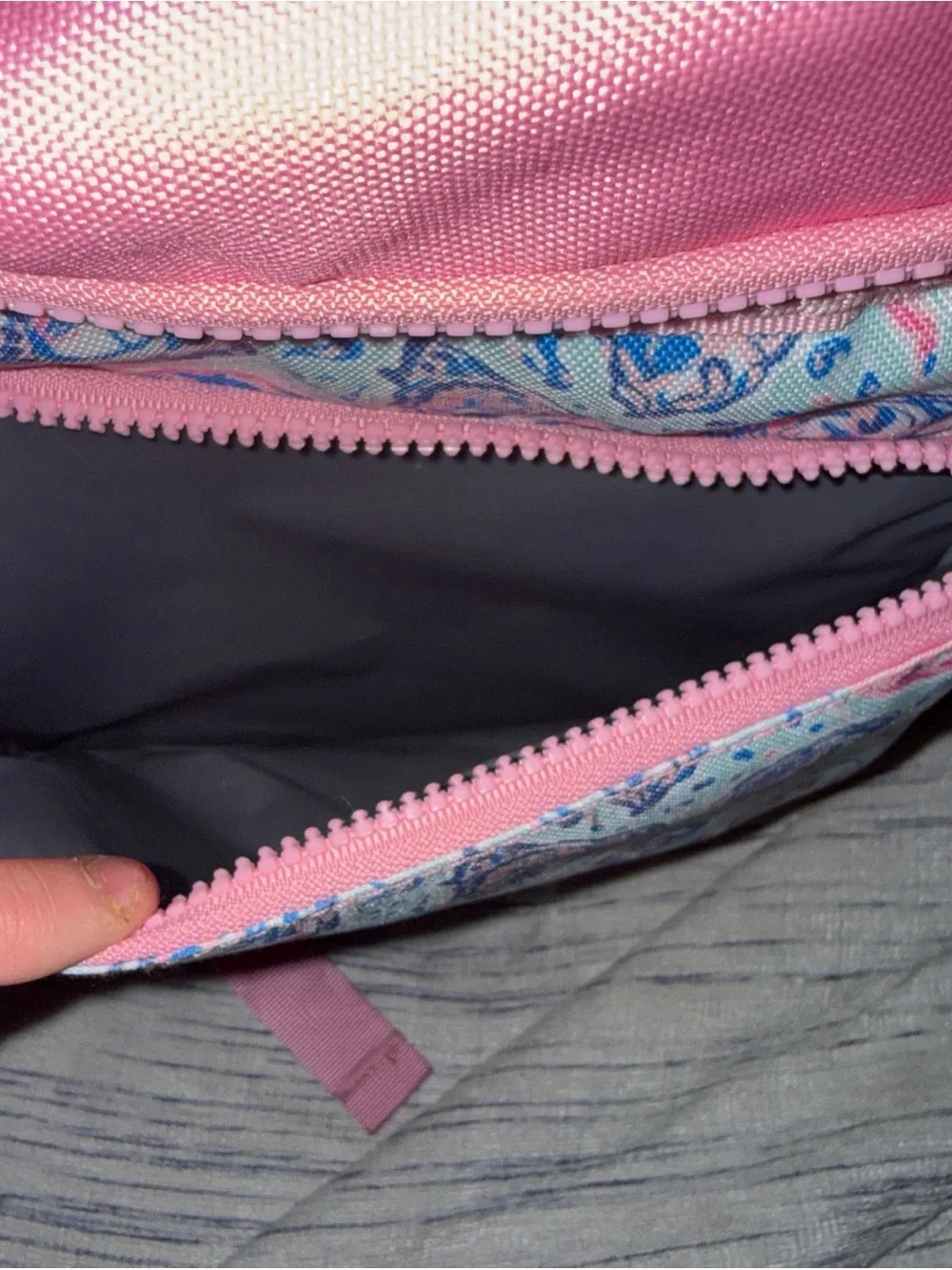Simply Southern Pink and Blue Swirl Backpack